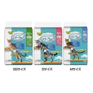 猫　МSize　紙おむつ（36枚×4パック） ユニ・チャームペット マナーウェア ねこ用 Mサイズ 36枚入り