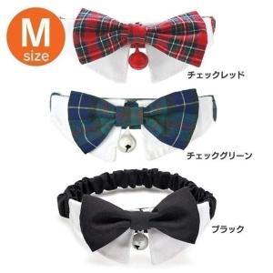 猫 ペット 首輪 パーティーシュシュカラー M リボン 犬と生活