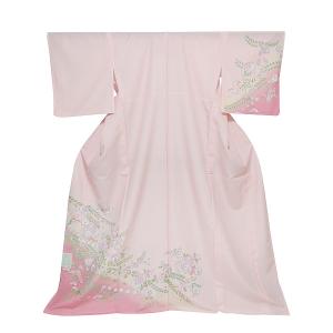 平和屋着物▽訪問着　単衣　箔散らし文様　金彩　洗える着物　BAAT9119yc 平和屋着物▽訪問着 単衣 箔散らし文様 金彩 洗える着物 BAAT9119yc