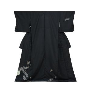 単衣　着物 洗える着物 国産単衣附下 青磁色系/霞雲柄 HTK-275 : 和の志 ヤフー店