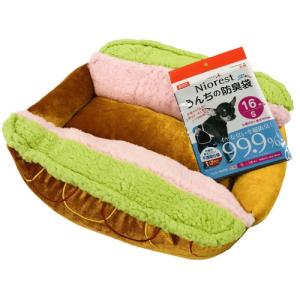 ホットドッグベッド45cm/55cm うんちの防臭袋S 16枚入り付 犬猫用 クッション  AS100