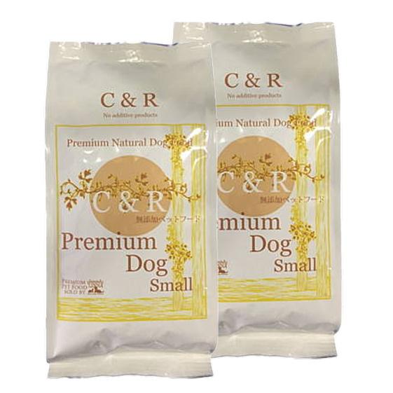 クーポン有) C&amp;R プレミアム 成犬 小粒 900g 2袋セット ドッグフード 458037530...