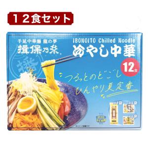 揖保乃糸 冷やし中華 12食セット 手延べ中華麺 中華だれ 胡麻だれ 2種セット 冷麺 家庭用 ギフト コストコ 送料別