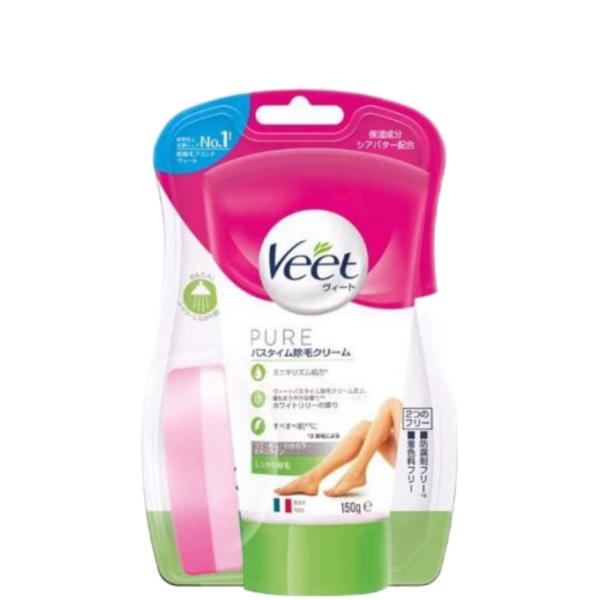 ヴィート ピュア Veet PURE ピュア バスタイム除毛クリーム しっかり除毛(150g) コス...