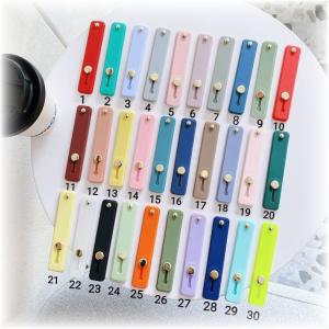 スマホベルト スマホバンド スマホスタンド リ...の詳細画像1