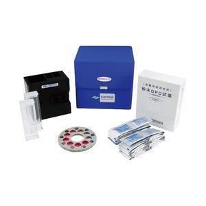 DPD法ダイヤル式遊離残留塩素測定器　粉末タイプ　プール 粉末 三和製作所 塩素 DPD 簡易 衛生...