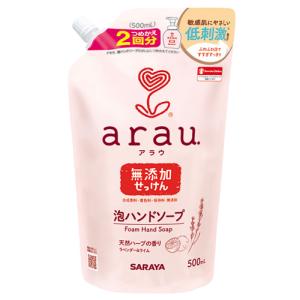 Arau泡ハンドソープ 詰替用 500mL｜wansaca