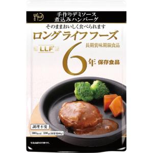 常温長期賞味期限食品　50パック 煮込みハンバーグ　｜wansaca