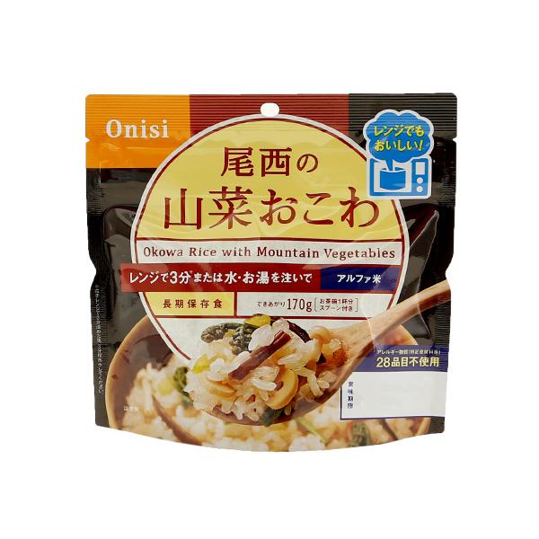 80gレンジ+(プラス)アルファ米 単品 山菜おこわ