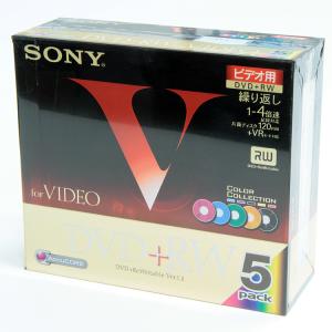 【デッドストック品】DVD+RW SONY ソニー 1-4×記録対応 録画用(CPRM非対応) 12...