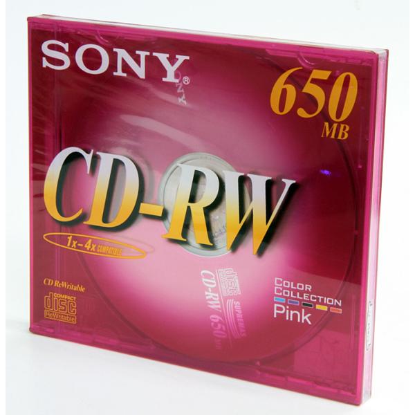 【デッドストック品】ソニー SONY CD-RW 4倍速 650MB CDRW650EP