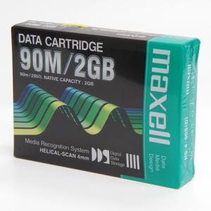 【デッドストック品】日立マクセル maxell DDS デジタルデータカートリッジ 90M / 2GB HS-4/90S(D) 【ネコポス発送(送料無料)】｜wanted-llc