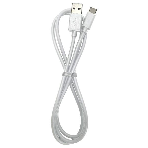 Lazos QC3.0対応 5A USB-TypeCケーブル 1m L-TC5-WH1