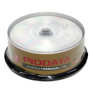 PIODATA ブルーレイ BD-R 台湾製 6倍速 PIO-BD-R-06-WG-25 25枚