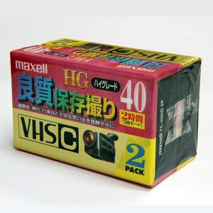 maxell VHS-Cビデオカセットテープ 40分 TC-40HG 2P 日立マクセル