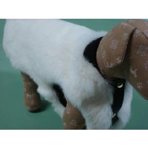 小型犬 毛皮 コート サファイヤミンク 裏地付き 2号サイズ