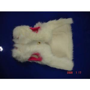 小型犬 毛皮 コート サファイヤミンク 裏地付き 2号サイズ