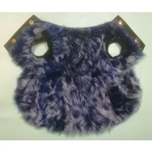 小型犬 毛皮 コート サファイヤミンク 裏地付き 2号サイズ