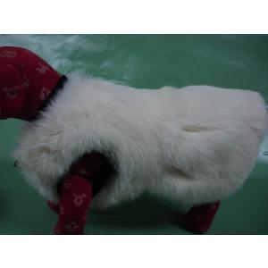 小型犬 毛皮 コート サファイヤミンク 裏地付き 2号サイズ