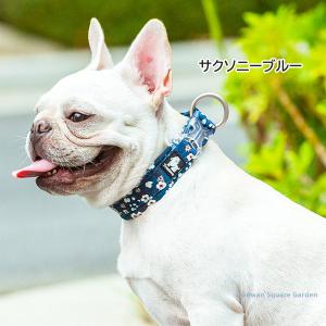 犬 首輪 犬用 首輪 おしゃれ 和柄 花柄 小...の詳細画像1