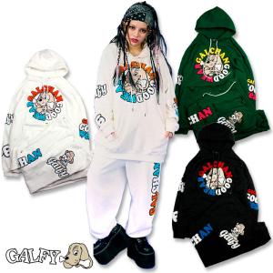 GALFY ガルフィー ゼブラ柄切替ジャージ上下セット【代引不可商品