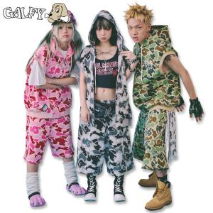 GALFY ガルフィー ナイロン カーゴパンツ メンズ レディース ボトム