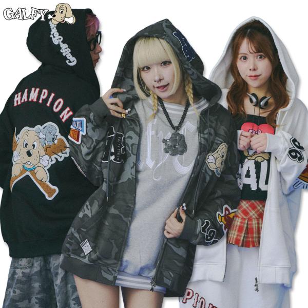 ガルフィー GALFY 復活わんわん大学パーカー 中型犬 L 大型犬 XL 153024 WHITE...