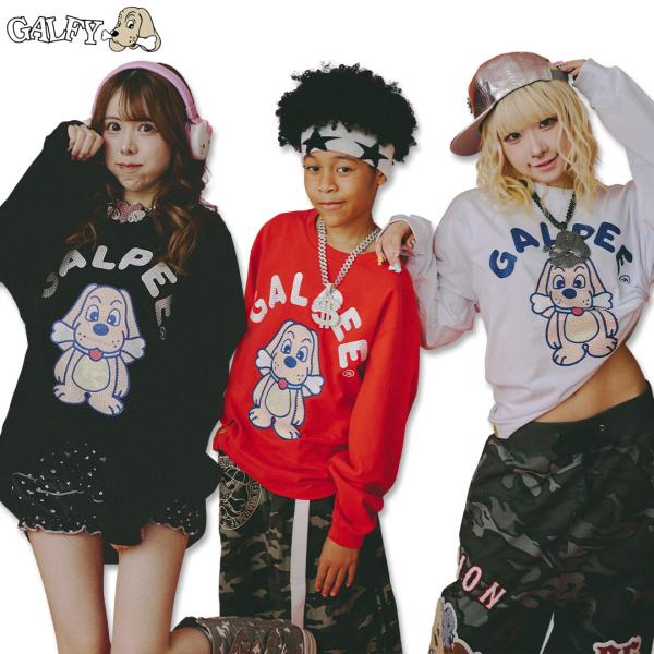 ガルピー GALPEE ガルフィー GALFY 光る GALPEE ロン Tee 長袖Tシャツ S ...