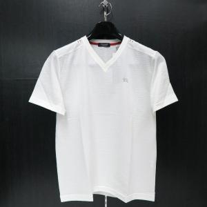 バラシ 半袖VネックTシャツ 白 48/50 L/LL 2250-2555-11 barassi｜wanwan