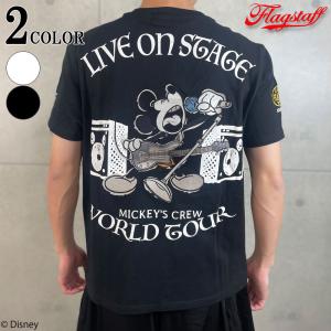 MICKEY MOUSE（ミッキーマウス） MCKEY MOUSExFLAGSTAFFコラボ半袖T