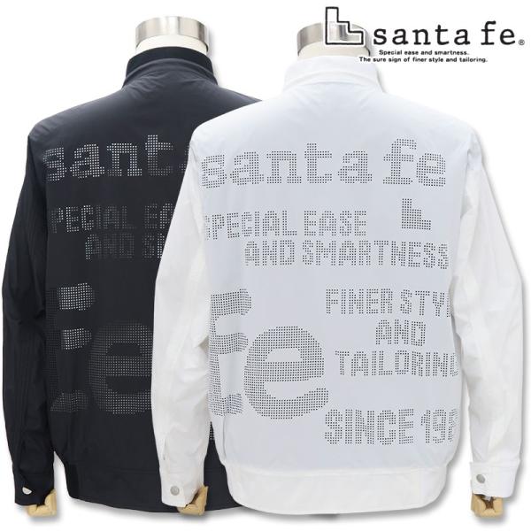サンタフェ パンチングロゴ ブルゾン 55403 L LL 3L santafe イグルス メンズ ...