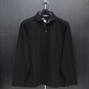 サンタフェ 長袖襟付きTシャツ 黒 52サイズ 95416-019 santaFe｜wanwan