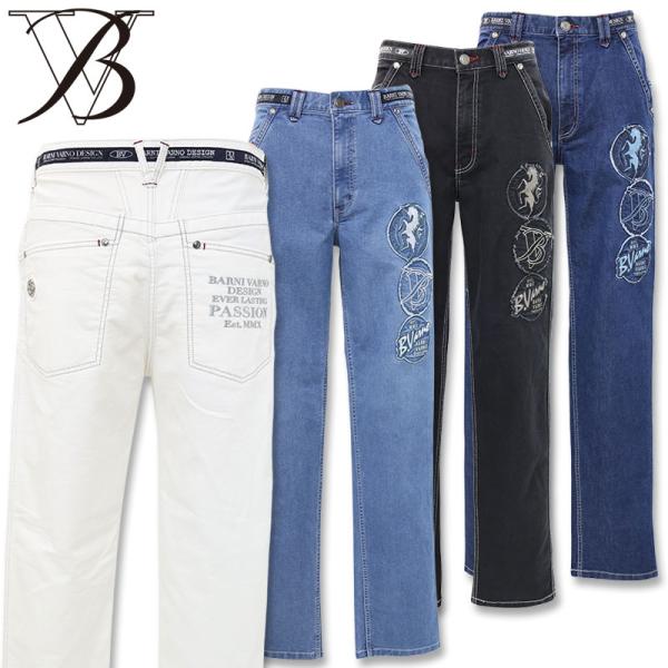 バーニヴァーノ ユニコーン 刺しゅう 冷感クールMAX ロゴ MID ライズ ジーンズ 88cm B...