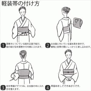 桐生織軽装帯 まりと桜変り市松 黒地 仕立上 ...の詳細画像2