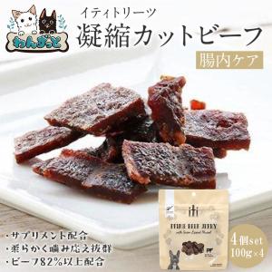 iti イティトリーツ 100g×2個セット 凝縮カット ビーフ 腸内ケア 犬 おやつ ドッグフード...