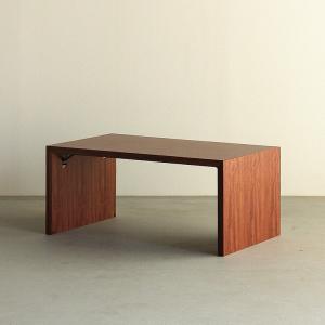 ケンホープ 文机 引出し付 けやき調 秋草 幅75cm （ 机 つくえ 畳机