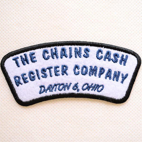 ワッペン アイロン おしゃれ 刺繍 USAアドバタイジングワッペン THE CHAINS CASH(...