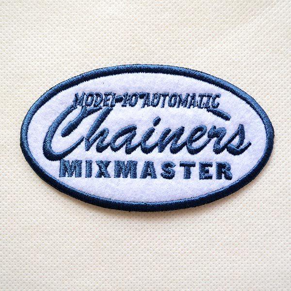 ワッペン アイロン おしゃれ 刺繍 USAアドバタイジングワッペン Chainers MIXMAST...