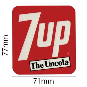 ワッペン アイロン おしゃれ 刺繍 7UP ス...の詳細画像1