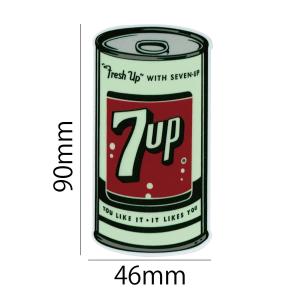 ワッペン アイロン おしゃれ 刺繍 7UP ス...の詳細画像1