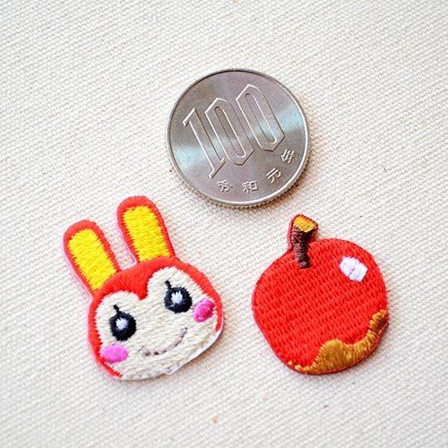 ワッペン アイロン おしゃれ 刺繍 ワッペン どうぶつの森 リリアン 名前 作り方 ADS005 ハ...