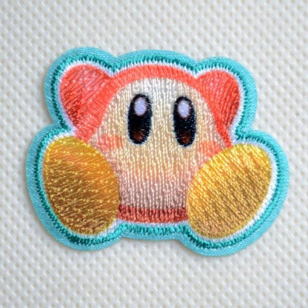 ワッペン アイロン おしゃれ 刺繍 ワッペン 星のカービィ ディスカバリー ワドルディ 名前 作り方...