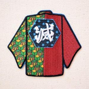 ワッペン アイロン おしゃれ 刺繍 鬼滅の刃 冨岡義勇 とみおかぎゆう