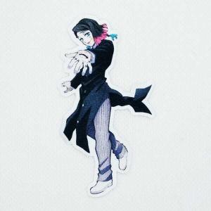 ワッペン アイロン おしゃれ 刺繍 鬼滅の刃 冨岡義勇 とみおかぎゆう