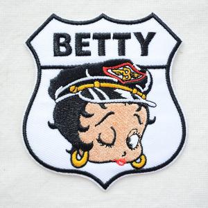 ワッペン ベティブープ Betty Boop(ロードサイン) BBW-006