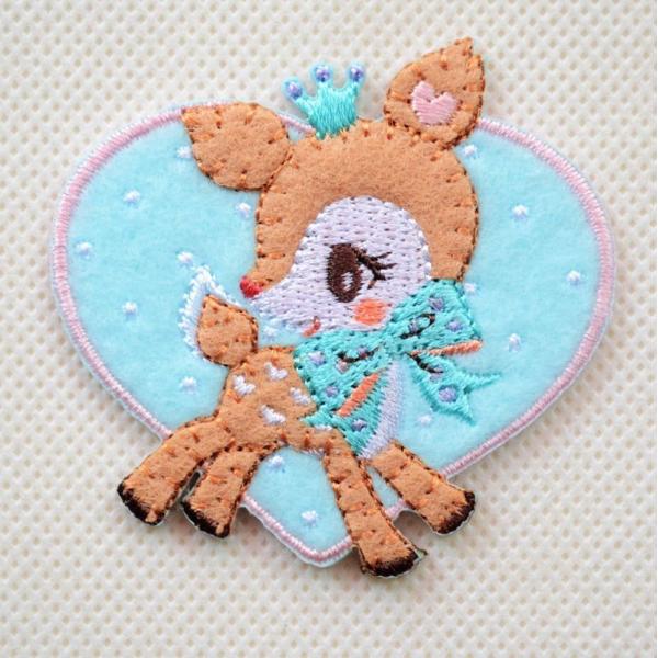 ワッペン アイロン おしゃれ 刺繍 ワッペン ハミングミント サンリオ 名前 作り方 BC-BC11