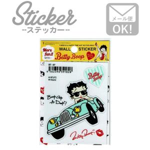 ステッカー 車 かっこいい ベティブープ Betty Boopかわいい