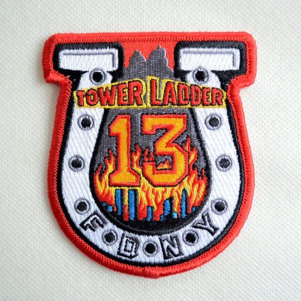 ワッペン アイロン おしゃれ 刺繍 ワッペン ニューヨーク市消防局 FDNY 名前 作り方 BW00...