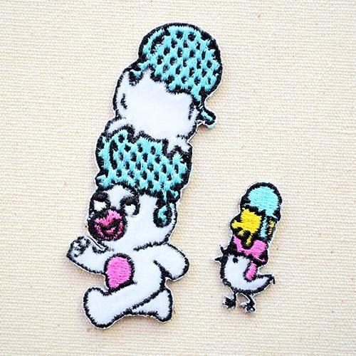 ワッペン アイロン おしゃれ 刺繍 ワッペン Calaple(カラプル) ひよこ  名前 作り方 C...