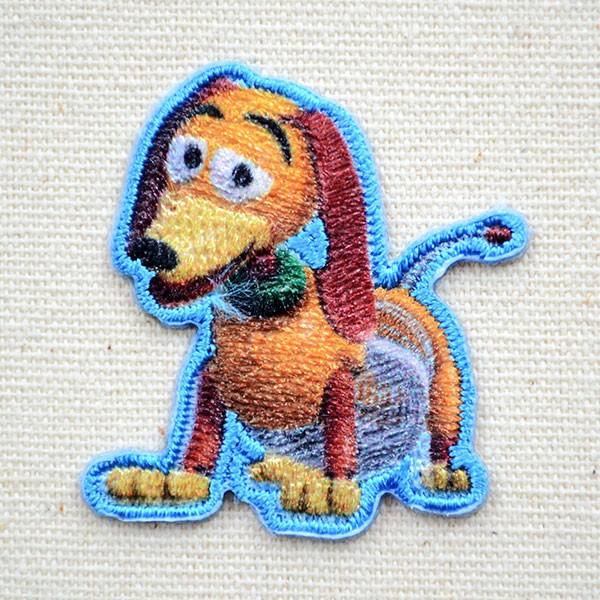 トイストーリー ワッペン アイロン おしゃれ 刺繍 ワッペン  スリンキードッグ ミニワッペン 名前...